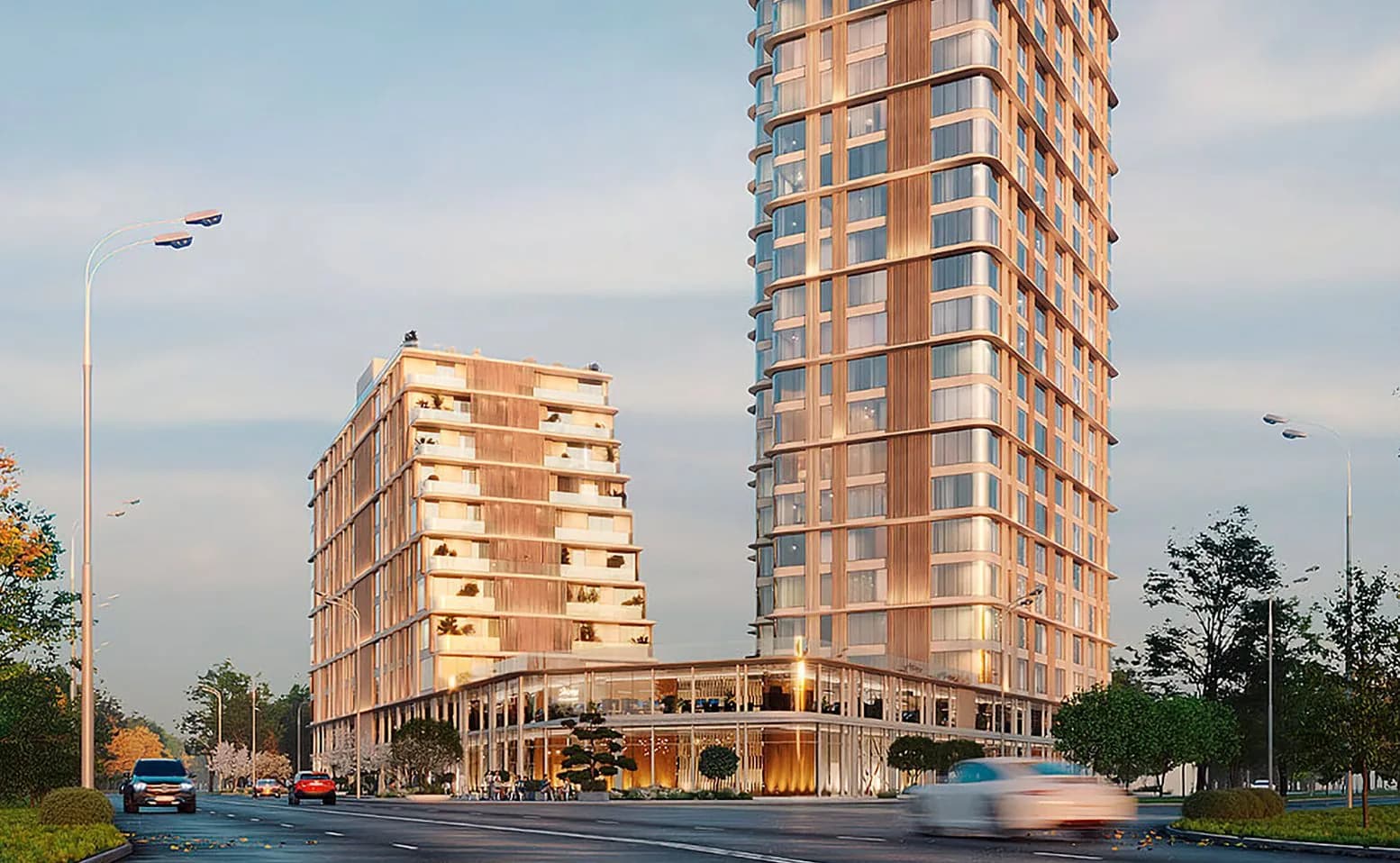 Корпуса «Сториса» у Мосфильмовской улицы