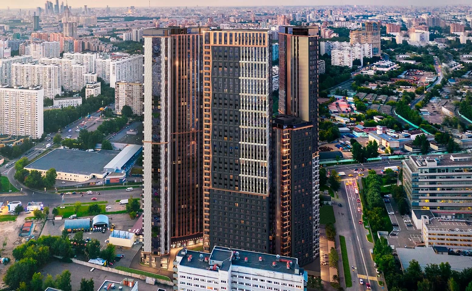 Башни с высоты
