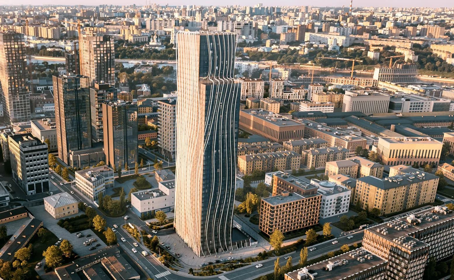 Башня с высоты